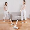 Xiaomi Deerma TB900 Sweeping and Mopping 2 in 1 Handheld Water Spraying Mop Floor Cleaner Rotatable Spiral Rolling Brush Sweeper