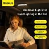 Baseus Touch Senor Led Night Light Car Roof Light Ceiling Magnet Lamp Automobile Car Interior Reading Light Home USB Charging