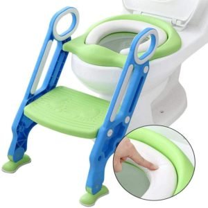 Kids Potty Toilet Trainer Seat (Blue-Green)
