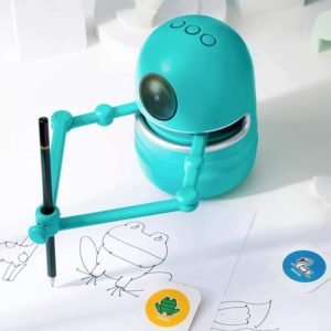 AI Painting Robot Can Teach Children To Draw Step by Step And Has 80 Painting Scenes for Kid (3-8 Aged)