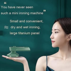 Portable Mini Iron Machine with Water Tank, Suitable for Home and Travel