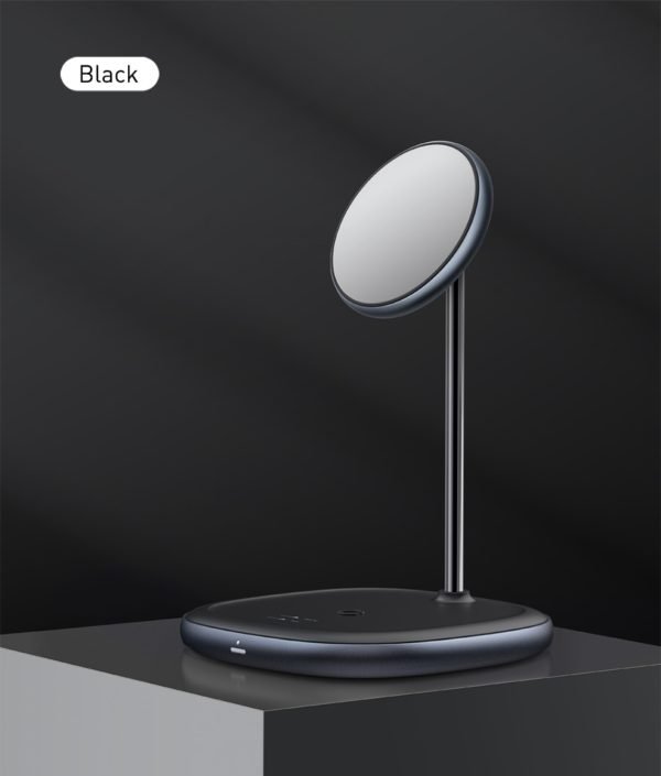 Baseus Magnetic Wireless Charger For iPhone 12 13 Pro Max Desktop Phone Stand Wireless Charger For Airpods Xiaomi Samsung