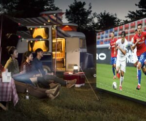 Ultra HD Projector 1080P Ideal for Football Netflix Portable Projector