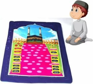 Kids Educational Prayer Mat Interactive Prayer Mat for Children to Learn