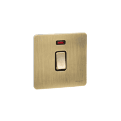 Schneider Ultimate 45A 1 Gang Dp (Double Pole) Switch With Neon 3 X 8AED 280.3 / item Schneider Ultimate 45A 1 Gang Dp (Double Pole) Switch With Neon 3 X 8 Schneider Ultimate 45A 1 Gang Dp (Double Pole) Switch With Neon 3 X 8