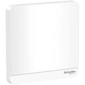 AvatarOn, blank plate, 1 gang, White