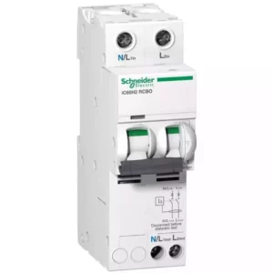 Schneider IC60H2 - earth leakage circuit breaker - 2P - C curve - 10 A - 30m A - 240 V