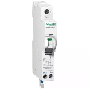 Schneider IC60H - earth leakage circuit breaker - 1P + N - C curve - 32 A - 30 mA - 240 V