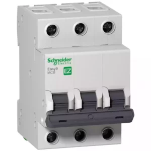 Schneider Easy9 miniature circuit breaker- 3P - 10 A - C curve - 6000 A - 400 V