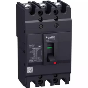 Schneider Circuit breaker Easypact EZC100H - TMD - 16 A - 3 poles 3d