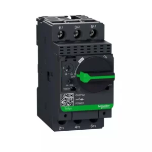 Schneider Motor circuit breaker, TeSys GV2, 3P, 24-32 A, thermal magnetic, screw clamp terminals