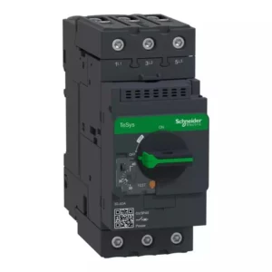 Schneider Motor circuit breaker, TeSys GV3, 3P, 30-40 A, thermal magnetic, EverLink terminals