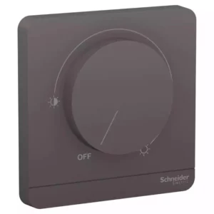Schneider AvatarOn, rotary dimmer, 250 VA, Dark Grey E8331RD250_DG