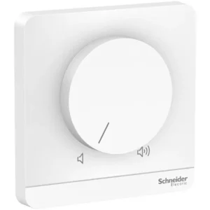 Schneider AvatarOn, volume control, 5 W, 8 Ohm, White E8331VC_WE