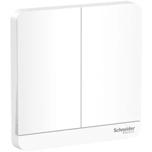 Schneider AvatarOn, 2 switches, 16AX, 250V, 1 way White E8332L1_WE