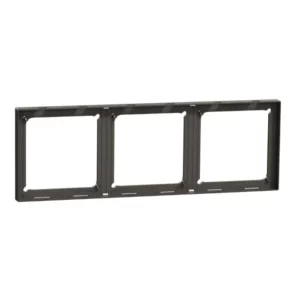 Schneider Multi Surround, AvatarOn C, 3 gang, dark grey E8731_36_DG