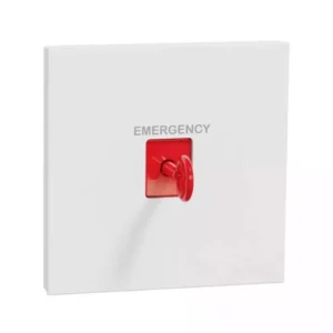 Schneider PANIC BUTTON with key reset WE E8731KPB_WE