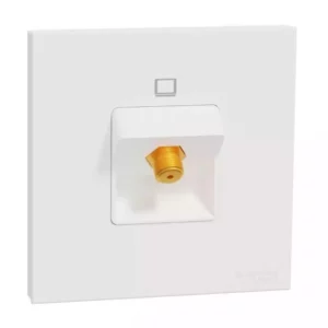 Schneider 1G CATV socket ,45 DEGREE , F CNN WE E8731TVF_WE