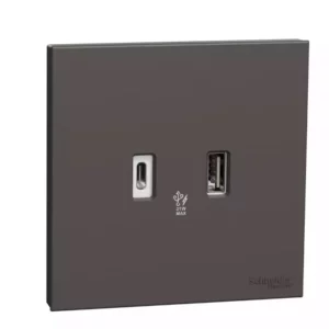 Schneider 21W Type A+C USB charger, DG E8732ACQUSB_DG