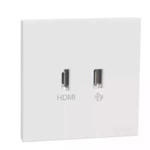 Schneider  HDMI + USB socket WE E8732HDUSB_WE