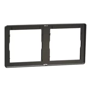 Schneider Cover frame, Unica X, 2 gangs, matt, Dark Grey ,NUX_21_DG